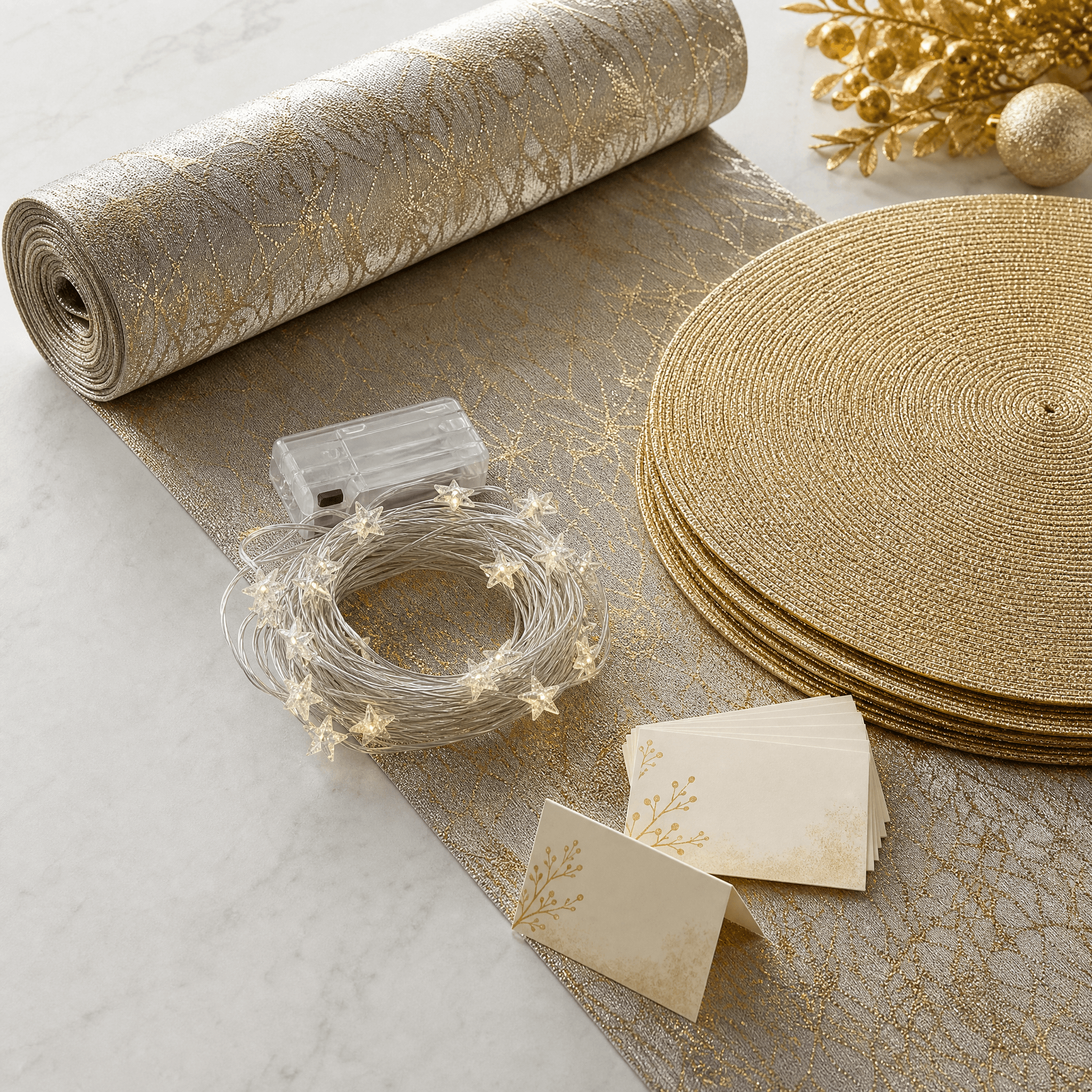 Tablescape Kit — Festive — Celebration styling, entirely flameless